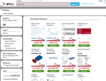 Tablet Screenshot of ipexl.com