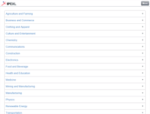 Tablet Screenshot of patent.ipexl.com
